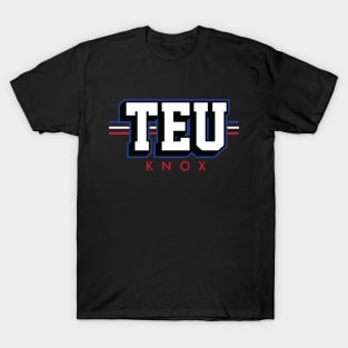Tight End University - TEU - Dawson Knox - Buffalo Bills T-Shirt
